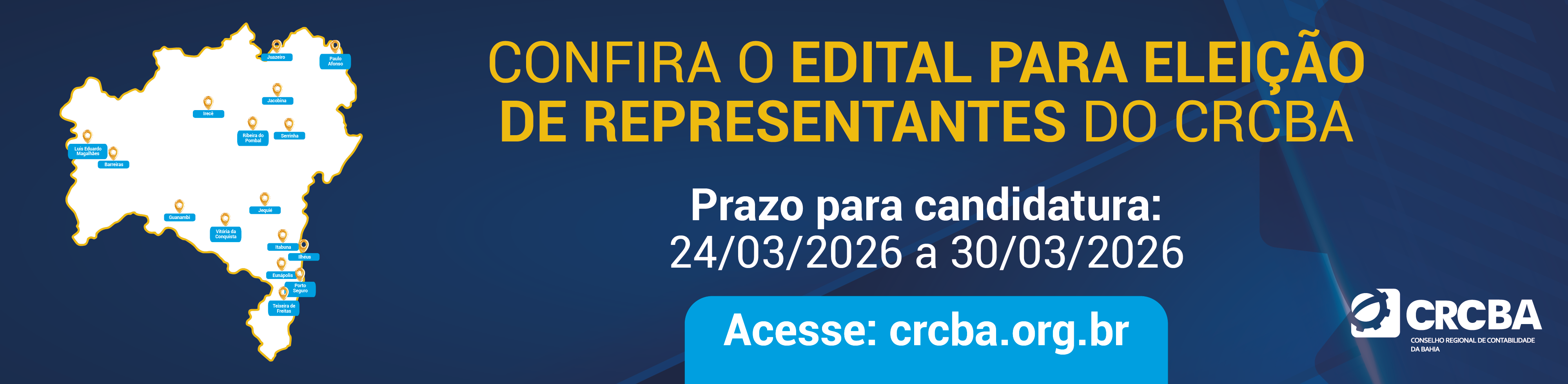 Edital Representantes