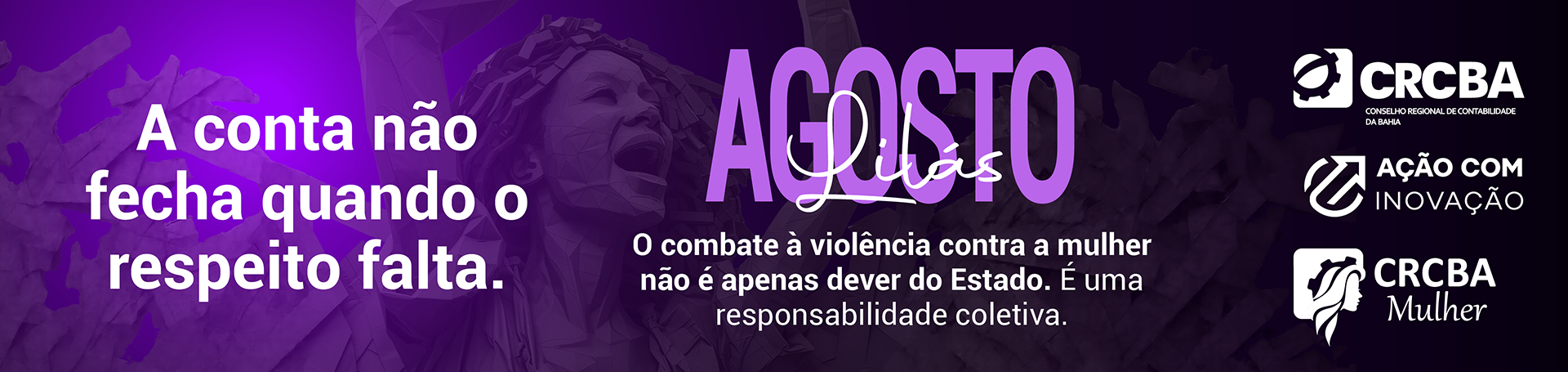 Agosto Lilás